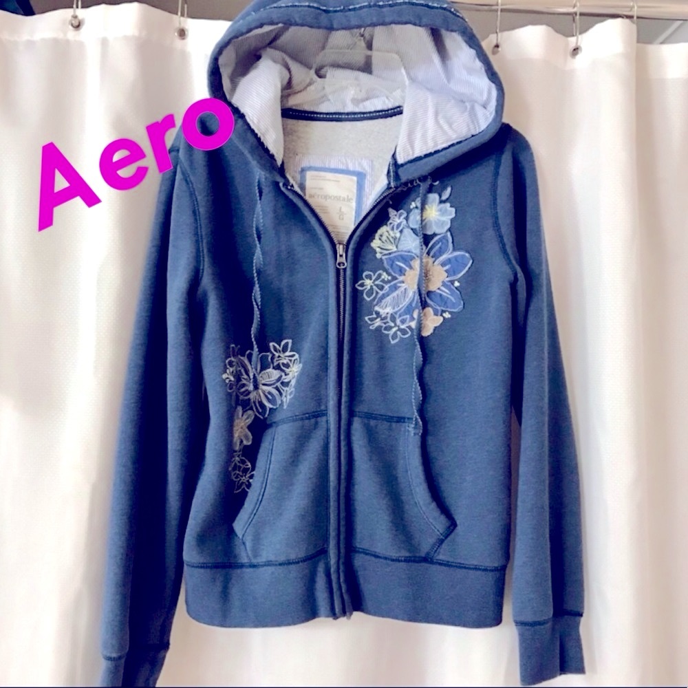 Aeropostale Blue Hoodie